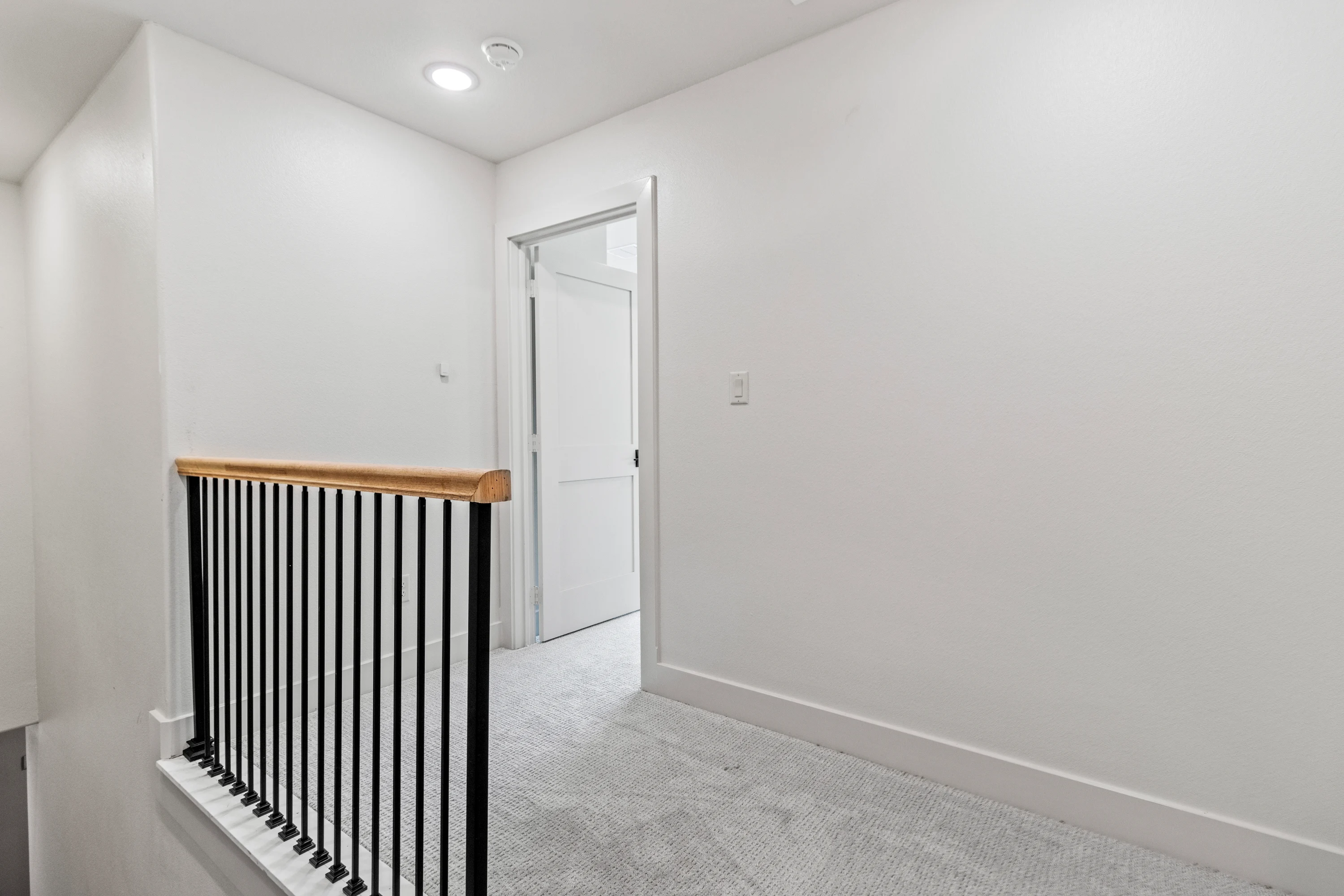 Closet and interior storage space within a Henshaw Creek rental unit.