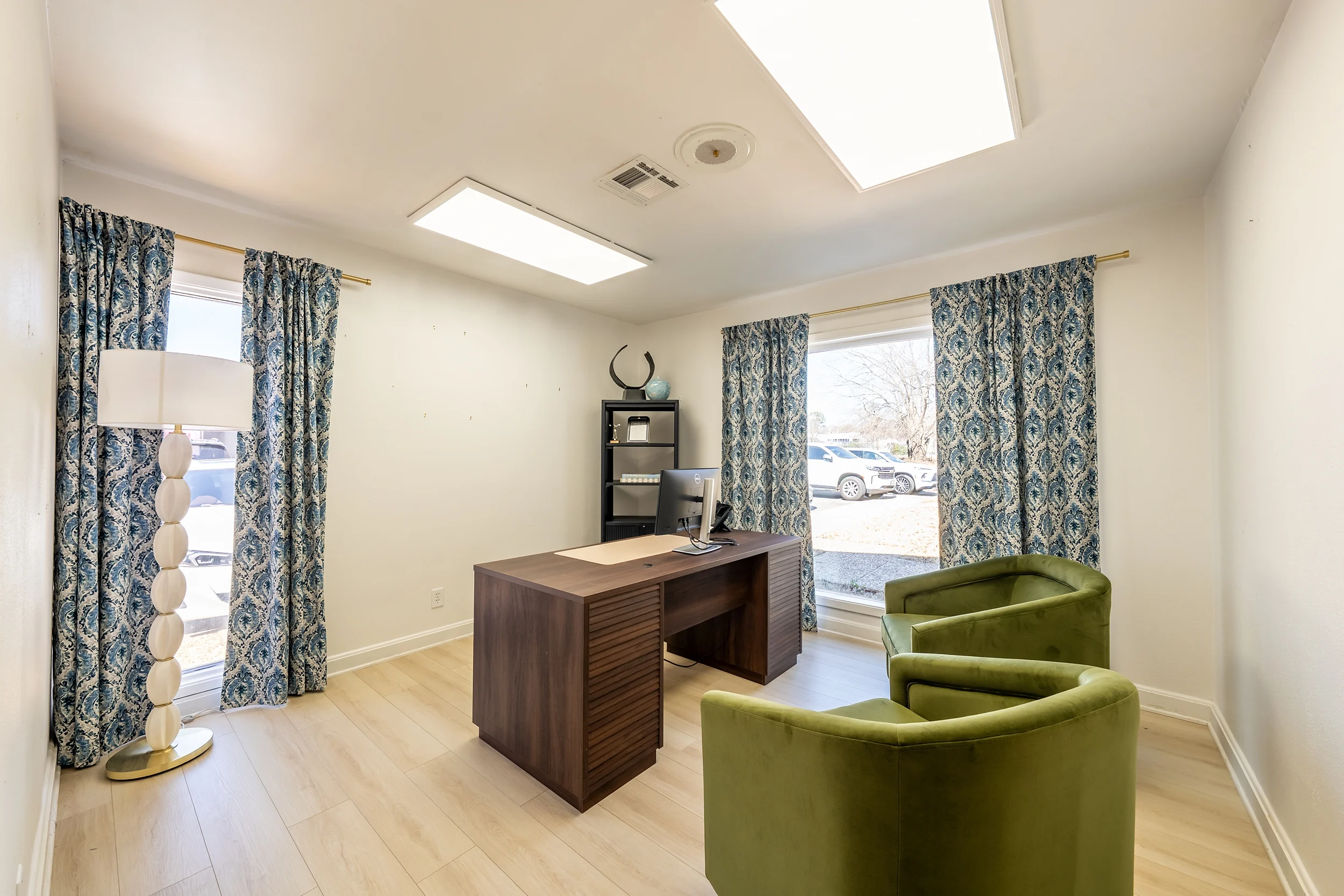 Private office inside the second office building at 1515–1517 W. Southwest Loop 323.